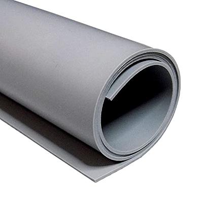 Black Silicone Rubber Sheet, 60A 1/16 x 9 x 12 Inch Commercial Grade, Made  in the USA, No Adhesive Backing, High Temp Gasket Material