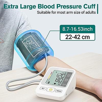 Automatic Blood Pressure Monitor Upper Arm Digital BP Machine Large Cuff  22-44cm