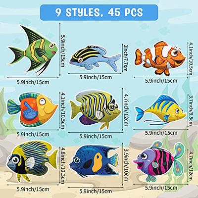 Tropical Party Fish Paper, Paper Fish Decorations