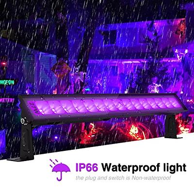 LED Blacklight LED Black Light Bar with Switch T8 LED UV Black Light Party  Decor