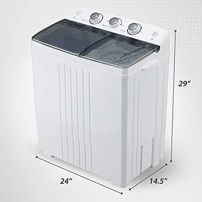 Kasunpul Portable Washing Machine, Mini Twin Tub Washer and Dryer Combo,  17.6 lbs Washer Machine for RV Camping, Apartment, Dormitory, Home,  Portable Washer Perfect for Tenants, Grey - Yahoo Shopping