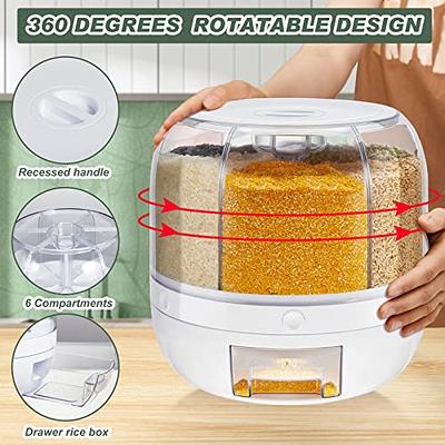 Airtight Food Storage Containers Cereal Dispenser Cereal Container Storage  Box Rice Dispenser Grain Dispenser Kitchen Organizer