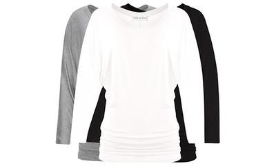 Chicago White Sox '47 1900 Inaugural Season Vintage Raglan 3/4-Sleeve  T-Shirt - Heathered Gray/Black