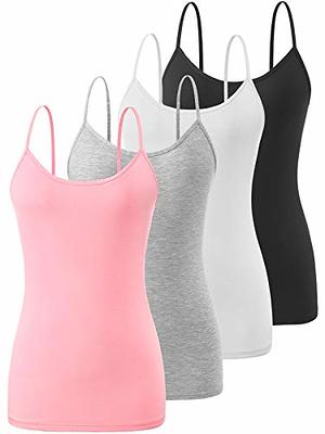  4 Piece Camisole For Women Basic Cami Undershirt