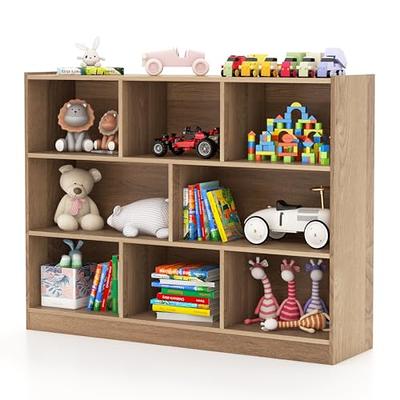 Qaba Kids Storage Unit Dresser Tower with Drawers 3 Tier Chest Toy