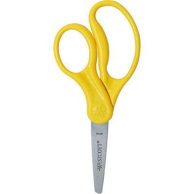 Staples 7 Kids Pointed Tip Stainless Steel Scissors, Straight