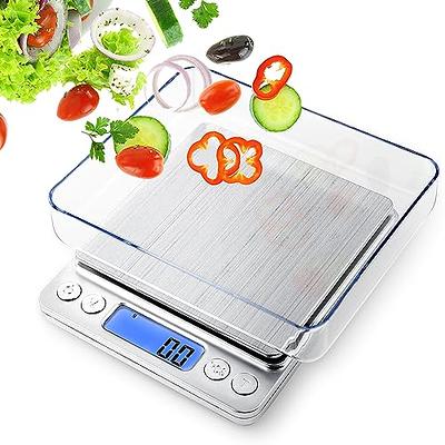 Moss and Stone Digital Kitchen Scale Food Multifunction Accuracy Digital  Scale LCD Display 11 Lb 5 Kg, Food Scales Digital Weight Grams and Oz,  Baking