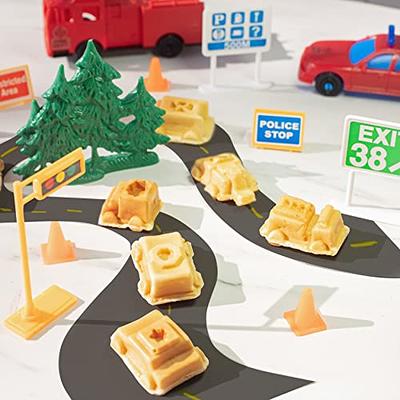 Car Mini Waffle Maker - Make 7 Fun, Different Race Cars, Trucks, and  Automobile Vehicle Shaped Pancakes- Electric Waffler Iron- Non-Stick Pan  Cake