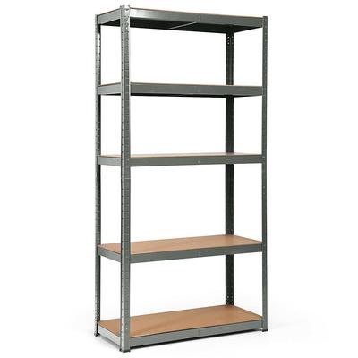 Hyper Tough 4-Tier Shelving Unit, W30 x D14 x H56 Multipurpose Home  Storage Organizer, Black