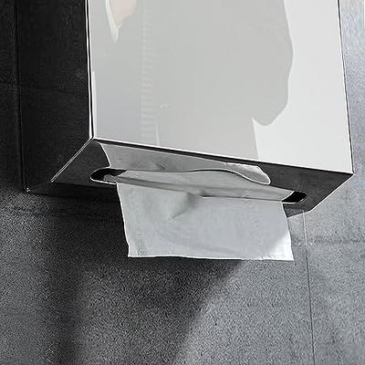 ORLESS Adhesive Paper Towel Holder Under Cabinet & Wall Mount, No Drilling  Suitable for Kitchen Bathroom - Silver