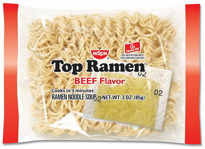 Nissin Top Ramen Ramen Noodle Soup, Chicken Flavor - 6 pack, 3.42 oz bowls