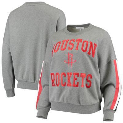 Men's Houston Astros Fanatics Branded Heathered Gray Iconic Steppin Up  Fleece Pullover Hoodie