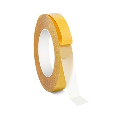 0.6inch Double-Sided Fabric Tape Heavy Duty, Super Sticky Multifunctional  Double Sided Tape Wide Double Sided Mounting Tape for Home Office School  (65.6ft Long) - Yahoo Shopping