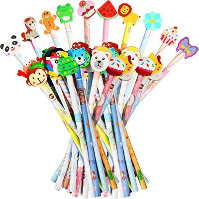 100 Pieces Wooden Pencil with Eraser Assortment Colorful Pencils for Kids,  Writing Fun Assorted Pencils Novelty # HB Kids Pencils for Classroom,  Stationery Party Favors, Student Reward - Yahoo Shopping