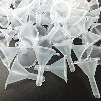 Small Clear Plastic Mini Funnels for Bottle Filling