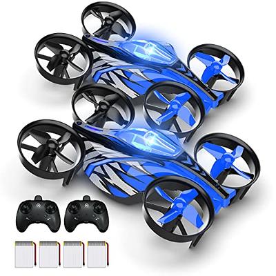 Drone with Camera 4K, Drones for adults, WiFi FPV RC Quadcopter with  Multiple Flight Modes, 3D Flip Foldable Mini Drones Toys Gifts for Kids