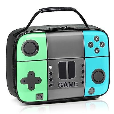 Kids Lunch Box Boy Insulated Lunch Bag Game Leather Thermal Lunch bag for  School Insulated Cooler Bag Game Lunch Boxes