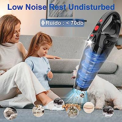 Car Handheld Vacuum Cleaner; Cordless Rechargeable Hand Vacuum