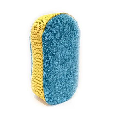 Auto Drive Car Wash Microfiber Sponge w/ bug mesh, Blue - Yahoo