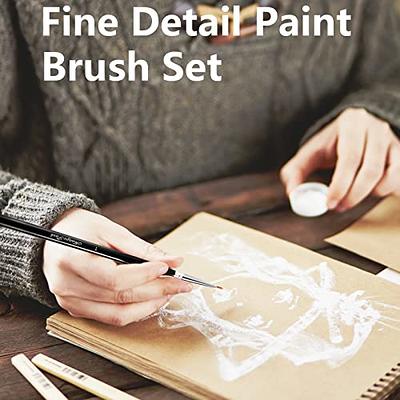 Disposable Paint Brushes for Fine Detail