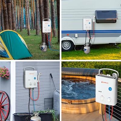 Camplux 16L 4.22 GPM Outdoor Portable Tankless Water Heater