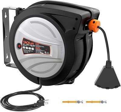 30 ft. 16/3 Metal Retractable Extension Cord Reel - Yahoo Shopping