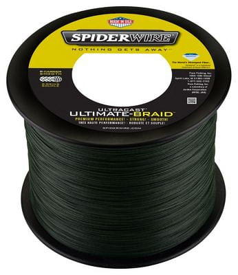 SpiderWire Stealth® Superline, Moss Green, 100lb