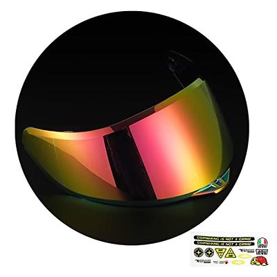 XIXIAN Helmet Lens,Motorcycle Wind Shield Helmet Lens Visor Replacement for  AGV K1 K3SV K5 Full Face Helmet