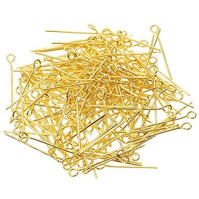 BEADIA Ball Head pins Gold for DIY Jewelry Making 20mm 600pcs