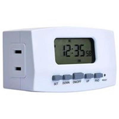 myTouchSmart Simple Set Indoor Plug-in Digital Timer, 1-Outlet, 36253 -  Yahoo Shopping