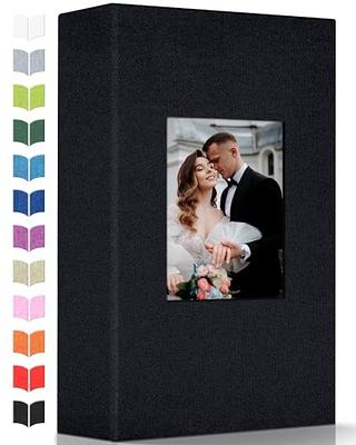 Artfeel Photo Album 4x6 with 300 Pockets,Slip-in Picture Albums,Linen Cover  Memory Book with Front Window,White Page Vertical Photo Book for  Wedding,Family,Anniversare,Baby,Vacation - Yahoo Shopping