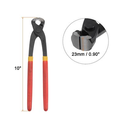End Cutting Pliers 7 Nail Nippers Puller Plier with Red Yellow