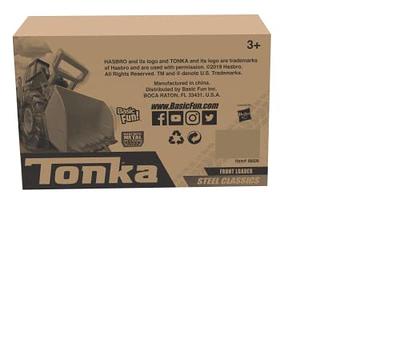 Tonka Steel Classics, Classic Front Loader– Made with Steel