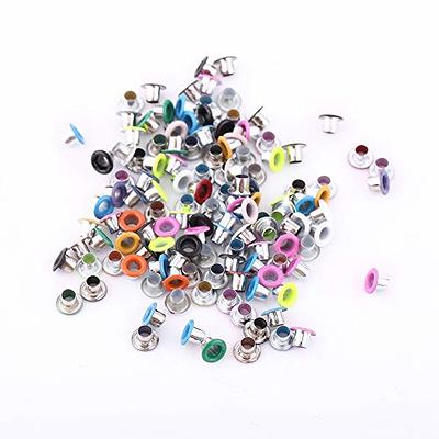 Metal Eyelets With Washers - Rose Gold Grommet 6 Size Round Sewing Purse  Accessories Shoes Bag Making 50Pcs - Yahoo Shopping