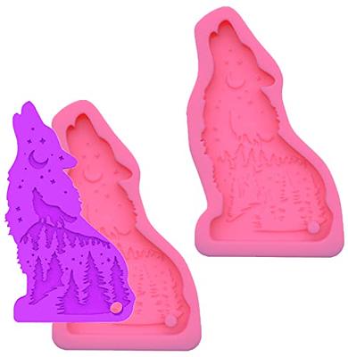 Herdro 5pcs Silicone Chocolate Candy Molds Silicone Baking Molds for Cake,  Brownie Topper, Hard & Soft Candies, Gummy, Jello, Keto