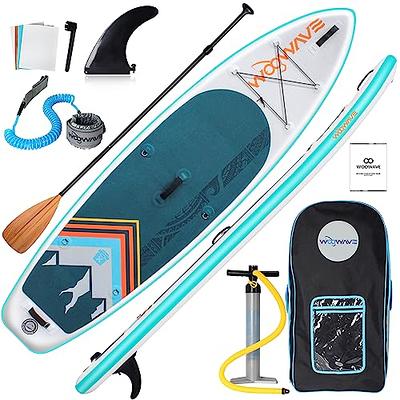  Highpi Inflatable Stand Up Paddle Board with Premium SUP  Accessories, Backpack, Wide Stance, Surf Control, Non-Slip Deck, Leash,  Paddle and Pump, Standing Boat for Youth and Adult : Sports 