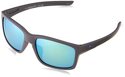 U.S. Polo Assn. Mens Pa1087 Sporty Rectangle Wraparound Sunglasses