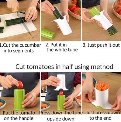 Cucumber Slicer, Strawberry Slicer, Grape Slicer, Carrot Cutter