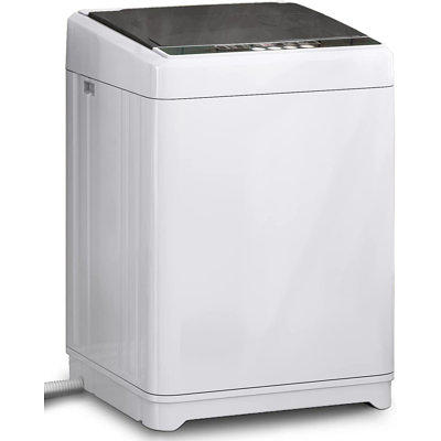 2 IN 1 Automatic Washing Machine Portable Laundry Washer and Dryer Large  17.6lbs