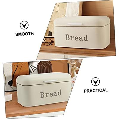 Hemoton Box Bread Box Bread Crisper Countertop Bread Bin Loaf