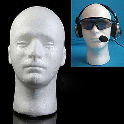 2PCS foam wig head Heads Male Foam Head Foam Mannequin Foam Wig