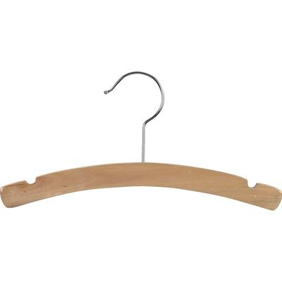 SONGMICS Kids Wooden Hangers 10 Pack, Solid Wood Baby Hangers, Children's  Coat Hangers with Pants Bar, Shoulder Notches, Swivel Hooks, 12.6 x 7.5