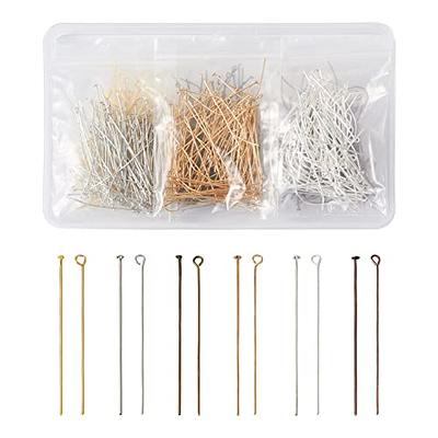 Beadthoven 300pcs Open Eye Pins Flat Head Pins 50mm/2” Jewelry Head Pins  Metal Headpins Eyepins Findings for Jewelry Making DIY Crafts Multicolor -  Yahoo Shopping