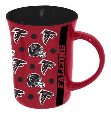 Rico Industries NFL Football 16 oz Team Color Laser Engraved Ceramic Coffee Mug for NFL Fans