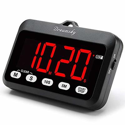 Digital Kitchen Timer Touch Screen For Cooking, Magnetic Countdown