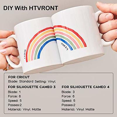 HTVRONT White Permanent Vinyl for Cricut - 12 x 50 FT White Vinyl Roll,  Adhesive Vinyl Sheets for Cricut, Silhouette and Cameo Cutters - Yahoo  Shopping