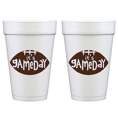 Football Tailgate Personalized Custom Printed Foam Cups For Gameday Events  - 2 Sided, Fraternity, Sorority Party - Yahoo Shopping