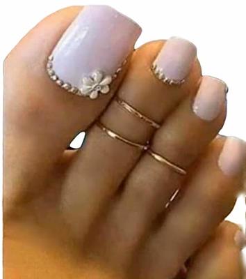 Amazon.com: ShinyStyle J4You 14K Gold Filled Toe Rings Toe Ring for Women  Adjustable Opal Toe Rings Open Band Toe Ring Summer Beach Foot Jewelry Set  Gold band : Clothing, Shoes & Jewelry
