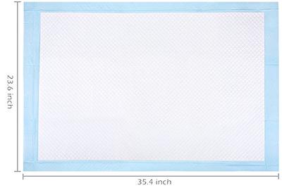 Disposable Incontinence Bed Pads,Leak-Proof Breathable Disposable Underpads  for Adults, Children and Pets,Hospital 1500ml High Absorbency Disposable