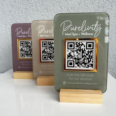  Personalized Earring Display with QR Codes for Craft
